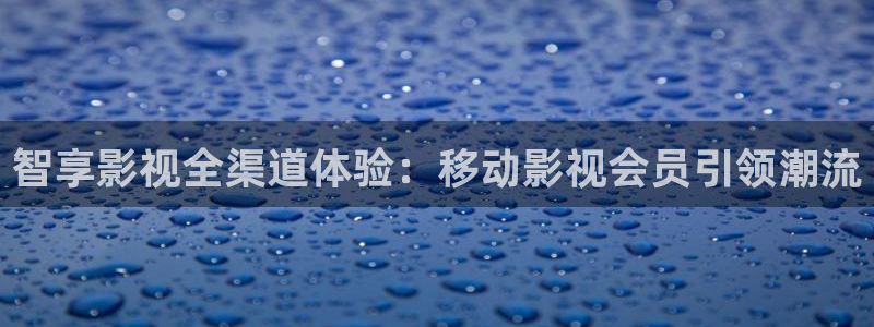 6080新视觉理论电视剧：智享影视全渠道体验：移动影视会员引领潮流